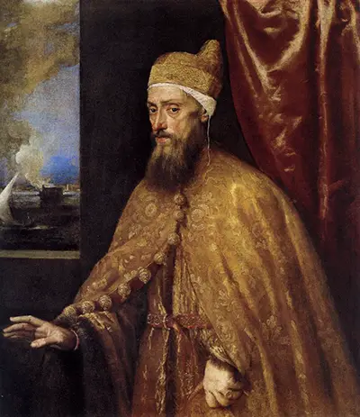 Portrait of the Doge Francesco Venier Titian